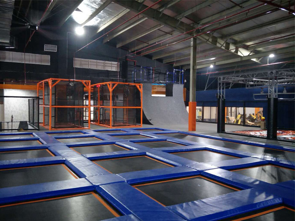 Indoor trampoline park project in Vietnam