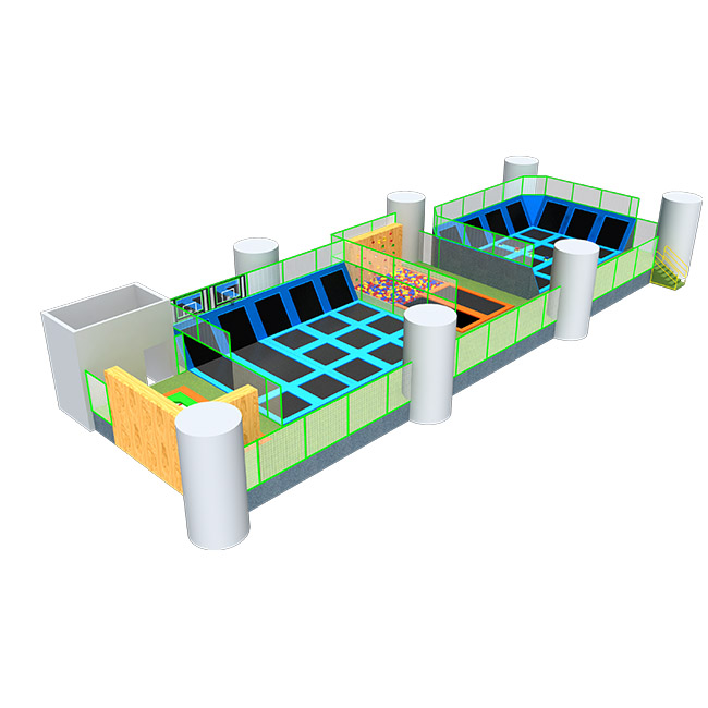 Saudi Arabia Trampoline park Project for shopping Mall