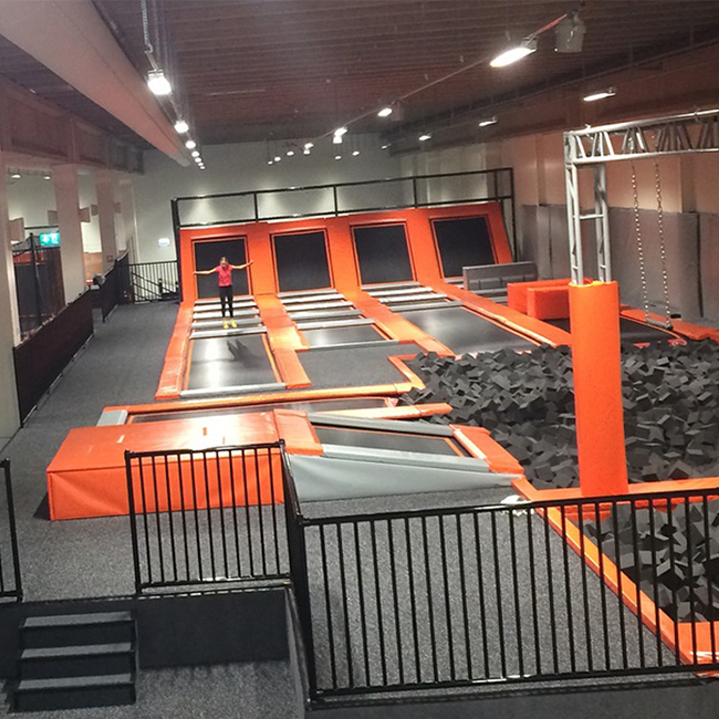 Trampoline park project in Sweden