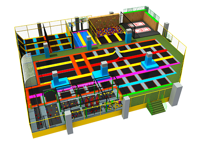 China trampoline park design