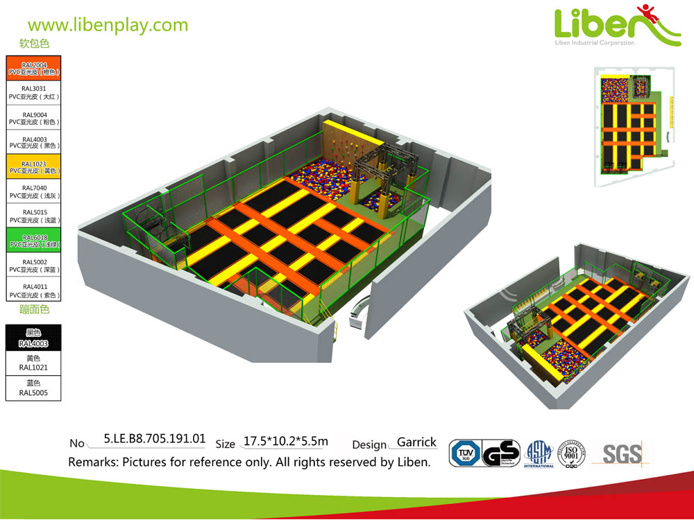 300-Sqm-indoor-trampoline-park-project-in-Romania