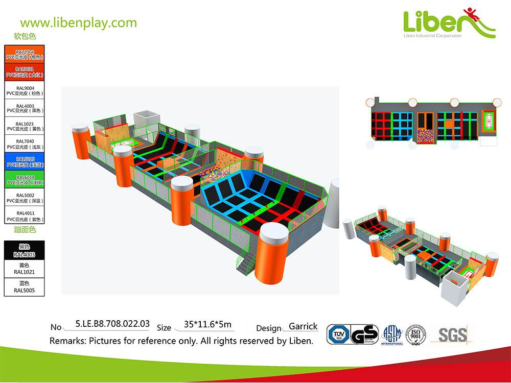 trampoline park in Saudi Arabia