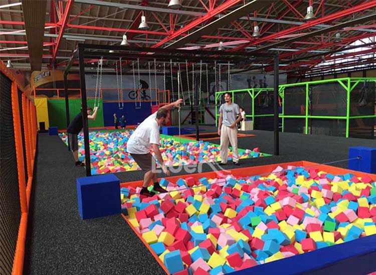 indoor trampoline park in Austria