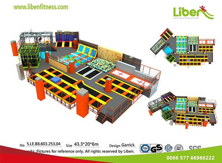 indoor trampoline park in Nanchang