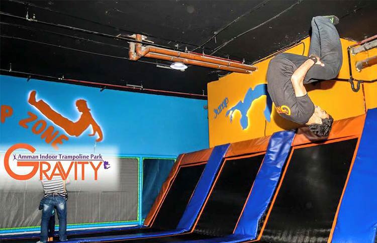 trampoline park in Jordan