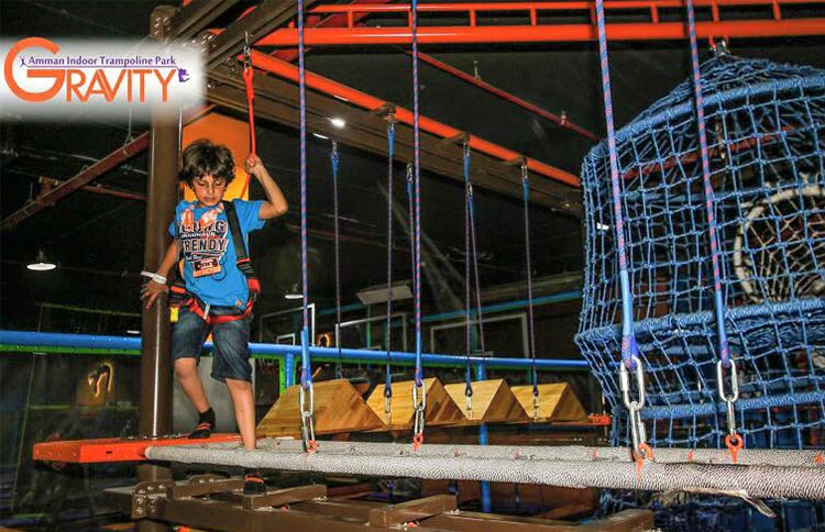 trampoline park in Jordan