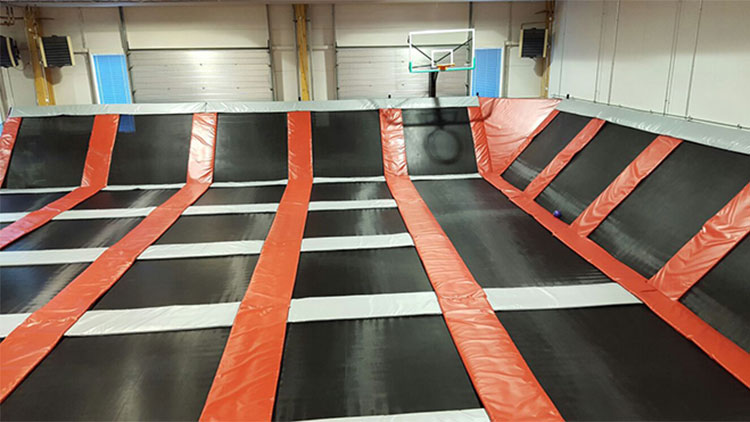 trampoline park in Finland