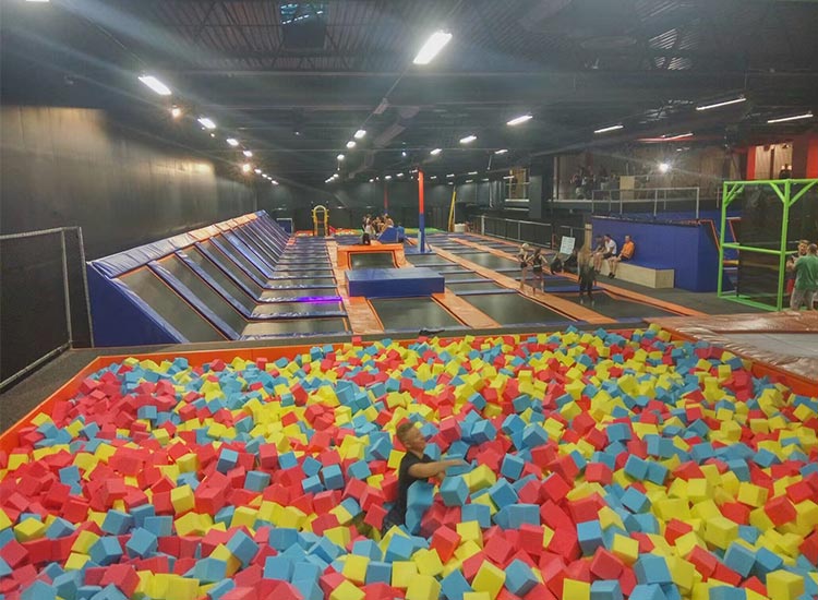 trampoline park project in sweden