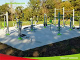 Liben Outdoor Fitness Project finished in USA