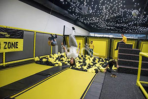 Liben New Indoor Gym Trampoline Park Project in Bulgaria