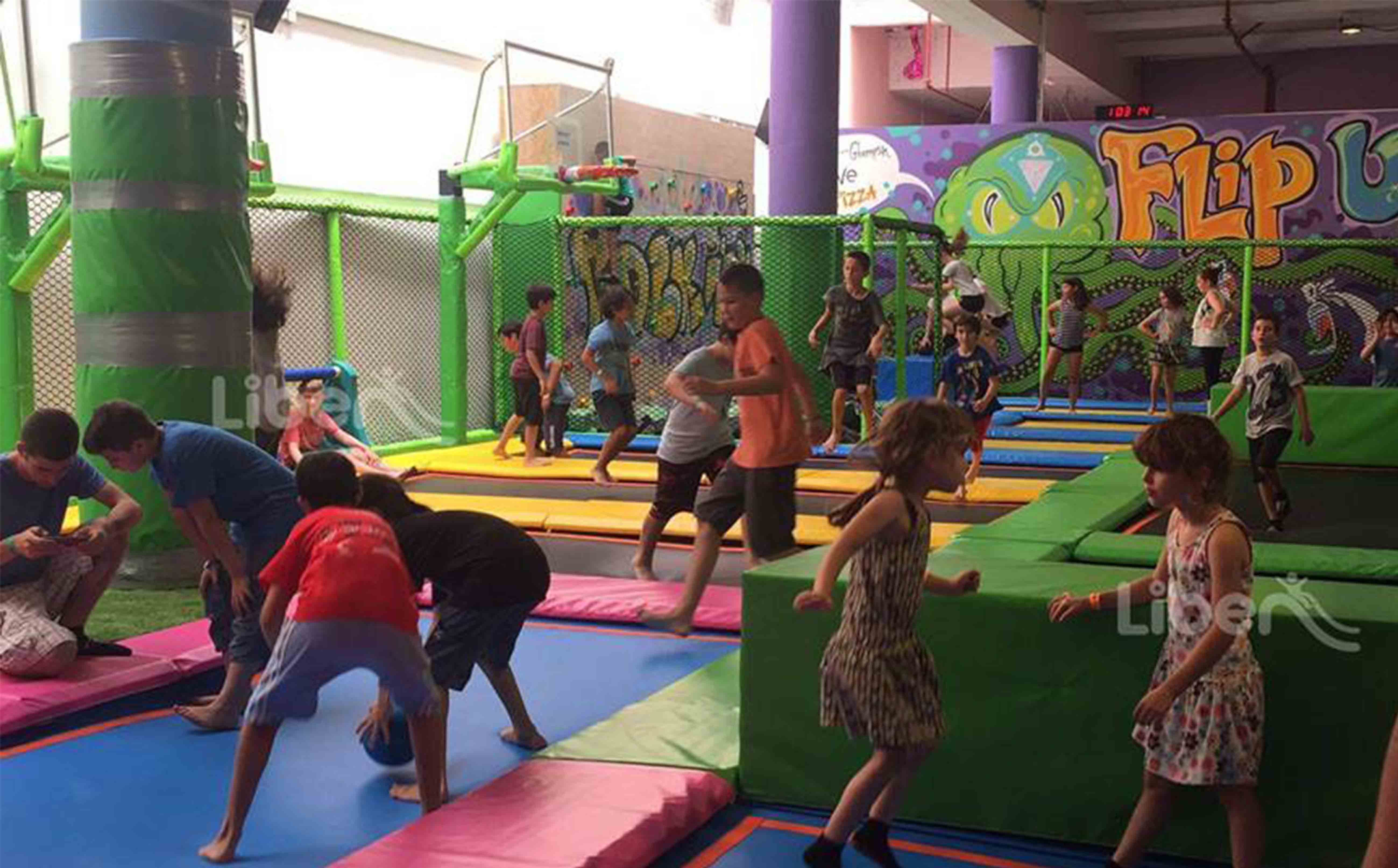 Liben new indoor trampoline park project in Israel