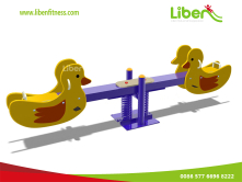 Plastic Playground seesaw