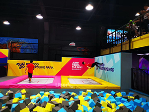 Liben Pokiddo Franchise Trampoline Park in Hangzhou, China