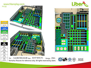 Liben 3rd Trampoline Park Project in Norway