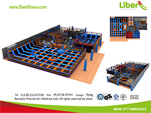 China Top Indoor Gym Trampoline Park Manufacturer